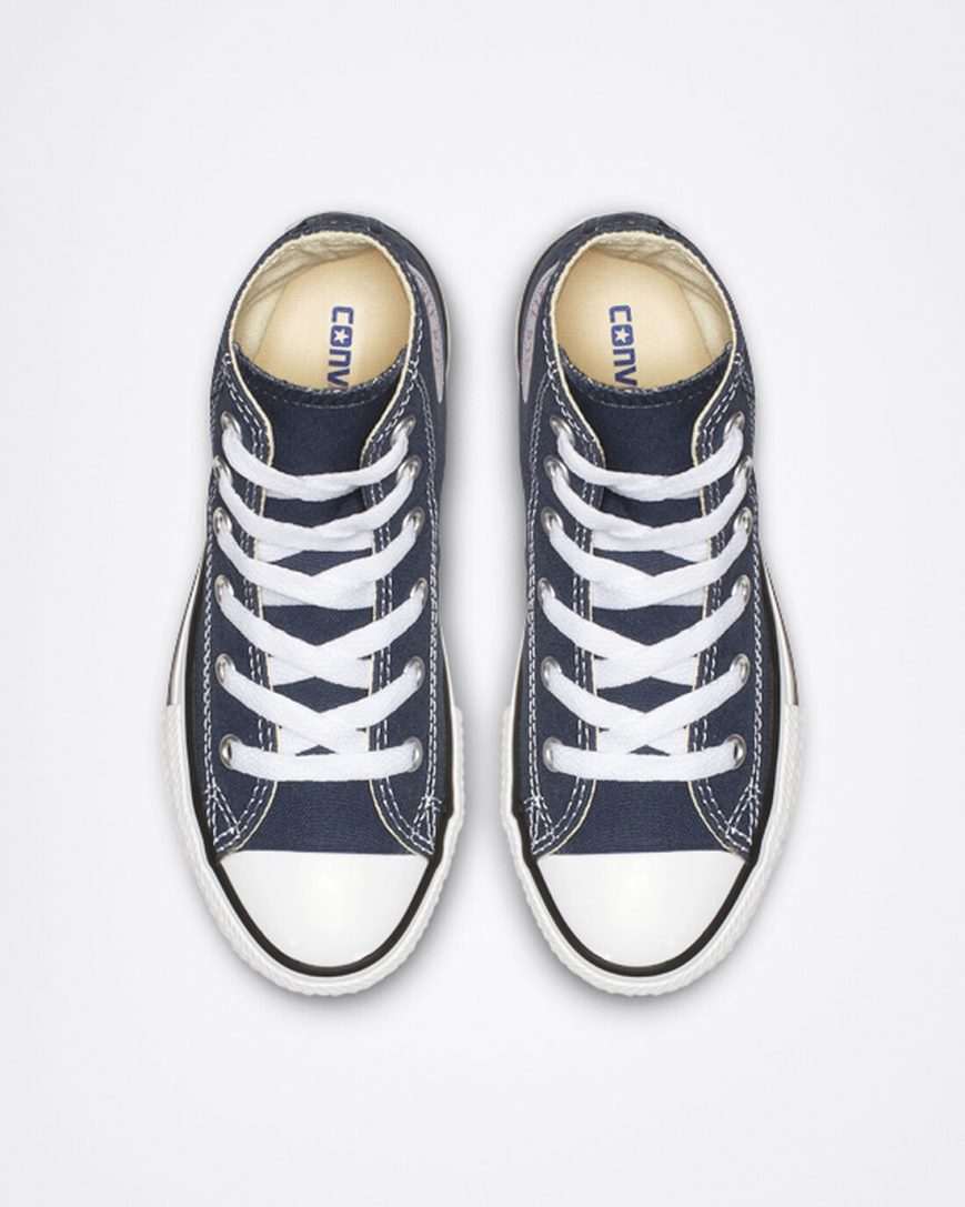 Tenisi Inalti Baieti Converse Chuck Taylor All Star Clasici Bleumarin | RO YZ0CR190